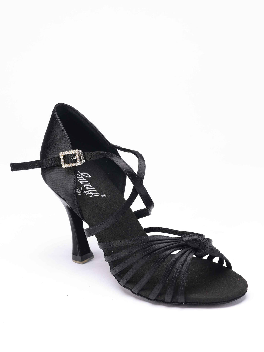 Zapatos de baile latino para mujer, modèle Irina, 8 fines brides à l&