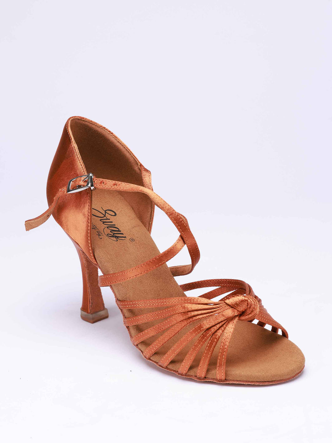 Zapatos de baile latino para mujer, modèle Irina, 8 fines brides à l&