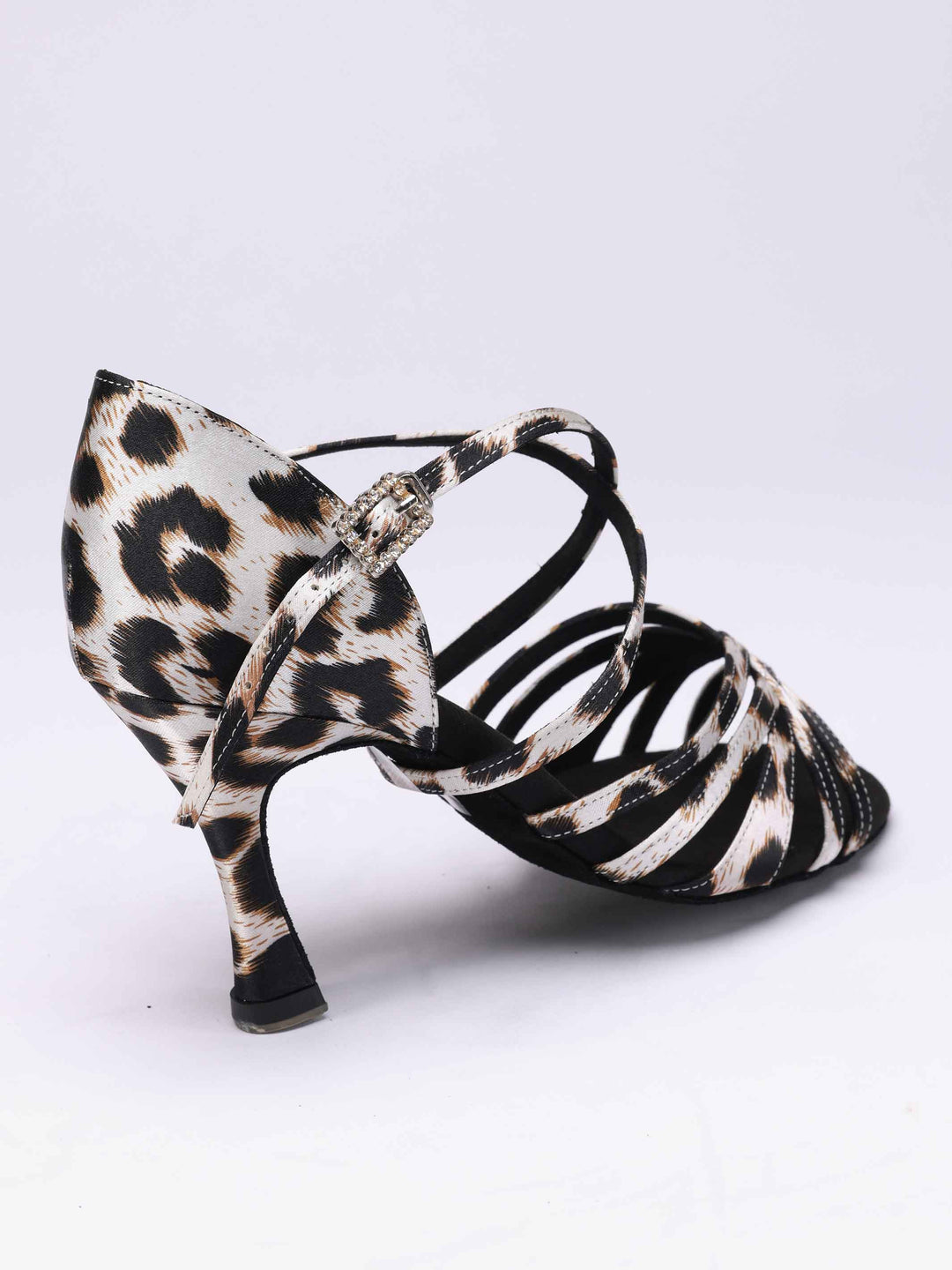 Zapatos de baile latino para mujer, modèle Penelope, avec 5 lanières à l&
