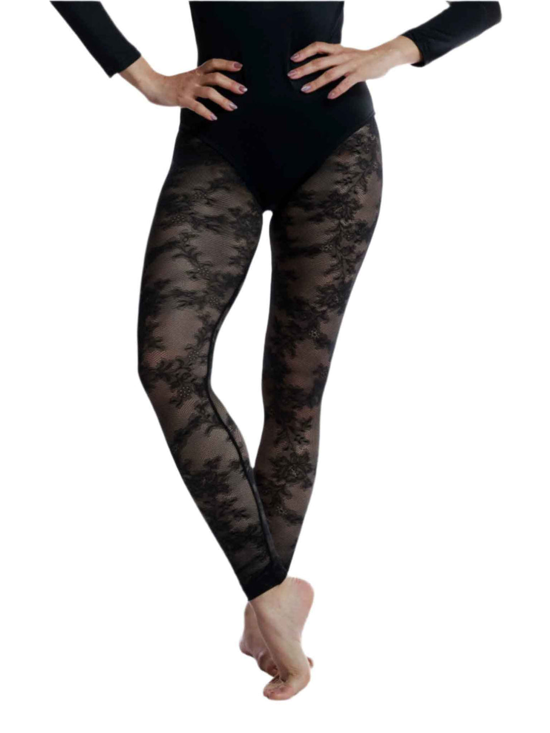 Medias résille encaje para mujer - design elegante para danse y ballet