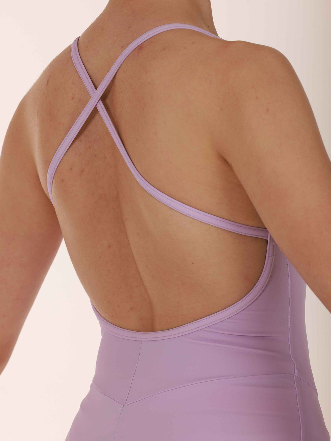 Maillots mujer à tirantes cruzados X-Strap avec empiècement en mesh à l&