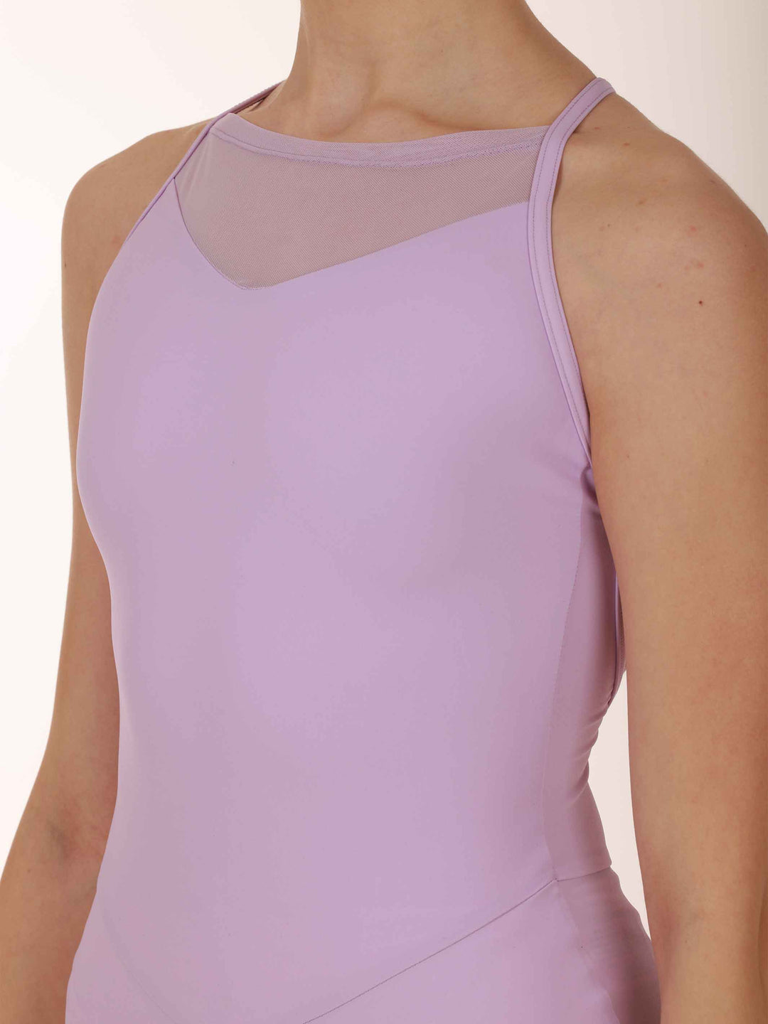 Maillots mujer à tirantes cruzados X-Strap avec empiècement en mesh à l&