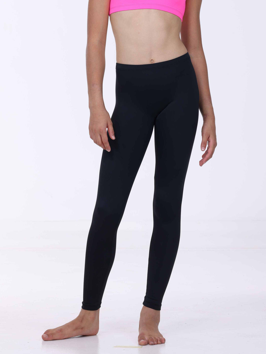 Legging de danse taille basse negro – coupe seconde peau idéale para les entrenamientos.
